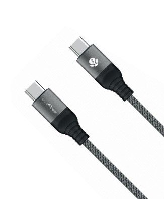 WyeFlow 60W (Max) Aluminum Alloy Braided USB-C To USB-C Cable 2M