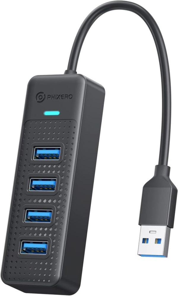 PHIXERO 4-port USB 3.0 HUB