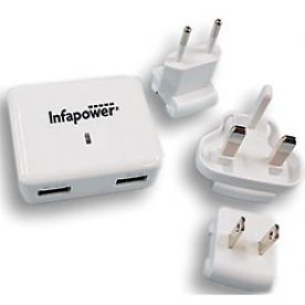 InfaPower Worldwide USB travel Charger