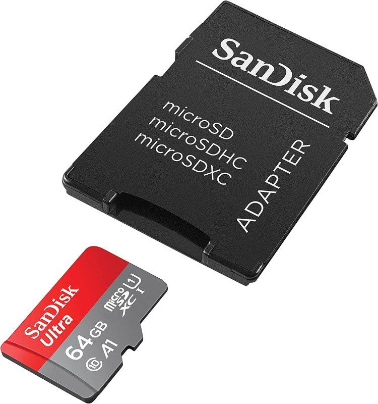 Computerworld Adaptors SanDisk Ultra microSDXC 64GB + SD Adapter – Computer World Manchester
