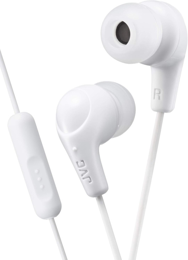 JVC Gumy Plus Wired Earbuds with Mic & Remote