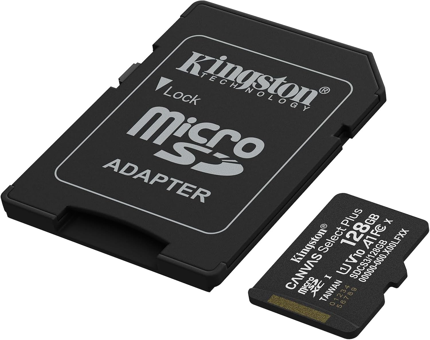 Computerworld Adaptors Kingston 128GB microSD Memory Card – Canvas Select Plus microSDXC Gen3 ...